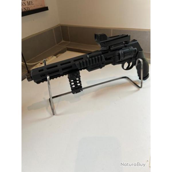 Umerex HDR50 Tactical. X Tender kit Red dot Fore Grip punch button Co2 et Ammo comme neuf.