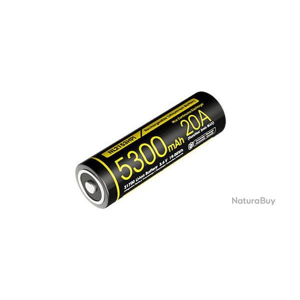 Accus Nitecore  Li-ion 21700i Haute Performance