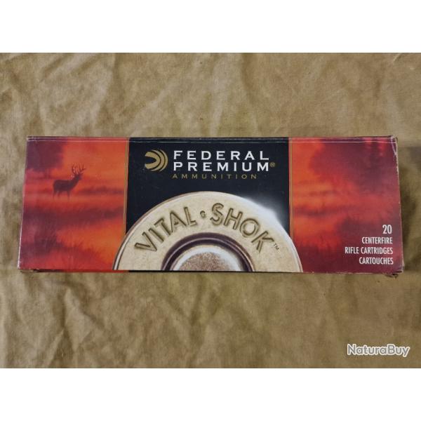 Cartouches cal. 300 WSM Federal Premium 180gr Nosler Solid Base HILMAR SUPER DESTOCK !!!