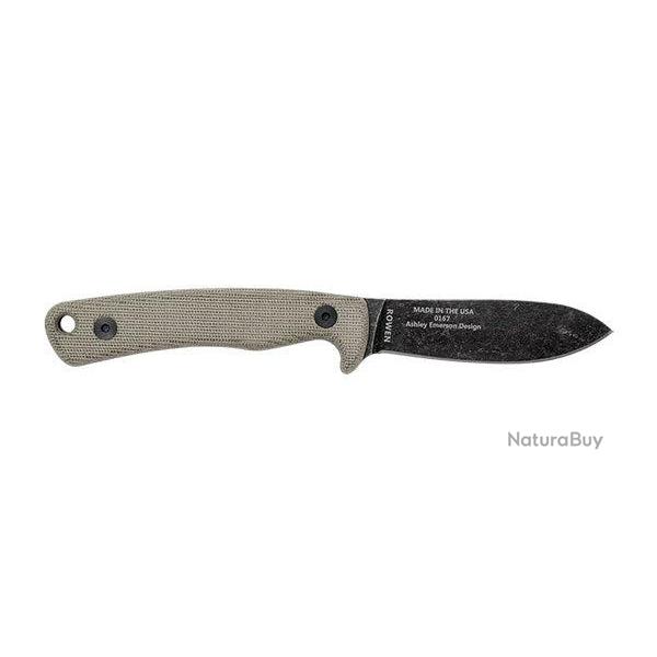 Couteau ESEE Ashley Game Knife - Gris / Micarta