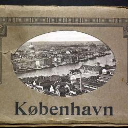 Carte postale ancienne 12 pcs Danemark - København 1900's