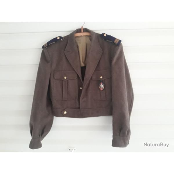 GUERRE D INDOCHINE BLOUSON /BATTLE DRESS RGLEMENTAIRE ORIGINAL 1953