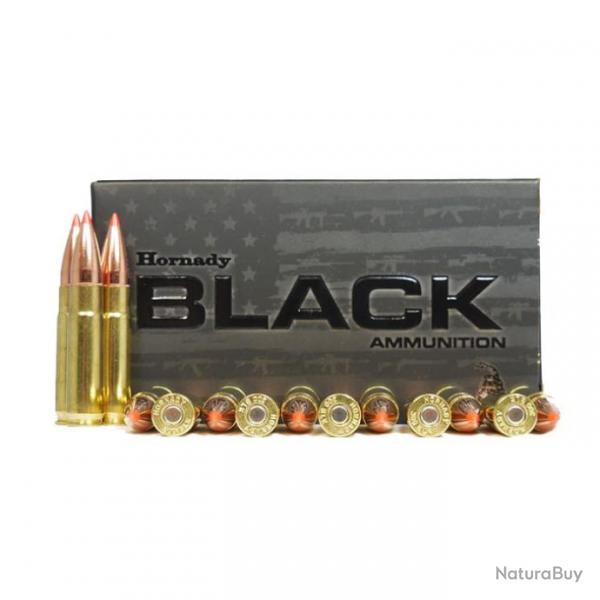 Balles Hornady Black 300 Blackout 110GR V-MAX