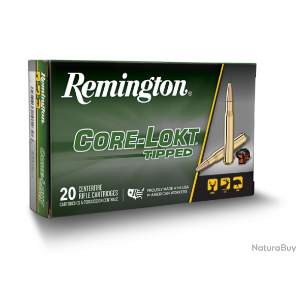 Cartouches Remington Core - Lokt Tipped - Cal. 270 Win. - 130GR