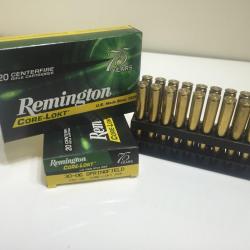 Balles Remington cal.30-06 SPRG 150gr PSP