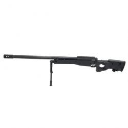 Réplique airsoft Sniper AW338 Black Ressort avec Bipied (AGM)