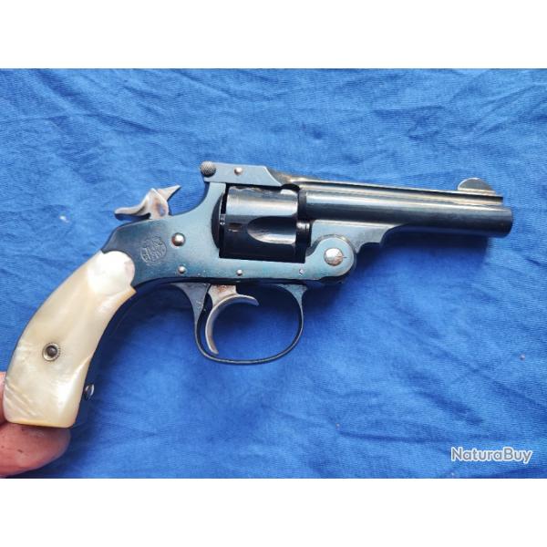 Smith et Wesson calibre 32sw 5 me modle plaquette nacre