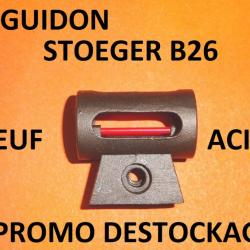 guidon NEUF ACIER carabine STOEGER B26 AIR COMPRIMé - VENDU PAR JEPERCUTE (HUA449)