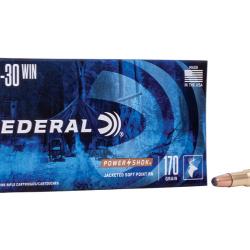 20 Munitions Federal  30-30 winchester Powershok 170g