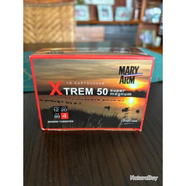 Cartouches MARY ARM XTREM 50 Cal. 12/89 en 4