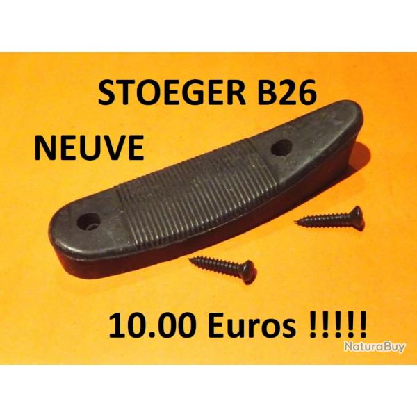 plaque de crosse NEUVE carabine STOEGER B26  10.00 Euros !!!!!!!!!!! - VENDU PAR JEPERCUTE (HUA248)