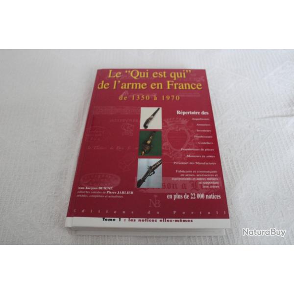 Le "Qui est qui" de l'arme en France de 1350  1970