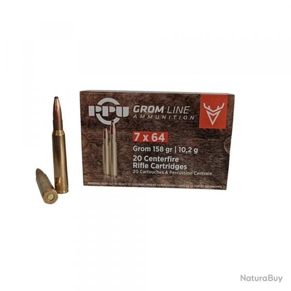 PPU 7x64 Grom 158 gr x20
