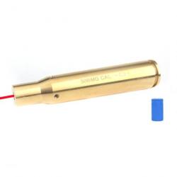 Cartouche laser de réglage calibre 50 BMG - Rouge avec batterie