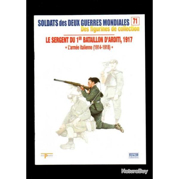 arme italienne 1914-1918del prado-osprey fascicule soldats des deux guerres mondiales 71