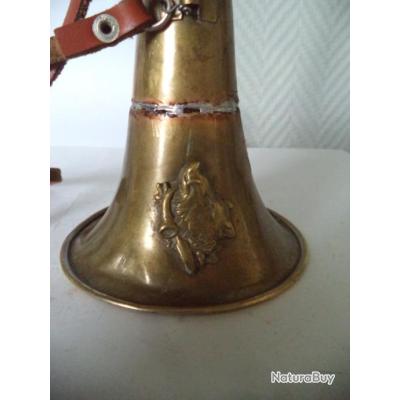 Corne de chasse 35 cm plate cintrée Elless - Cornes de chasse - Trompes | Made in Chasse