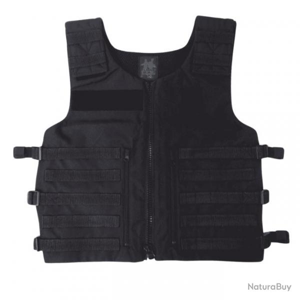 Gilet tactique RAID avec molle et zip