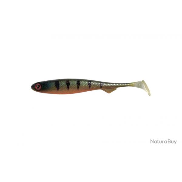 Leurre Souple FOX RAGE Slick Shad 13cm  l'unit Angry Emerald Perch (Edition Limite)