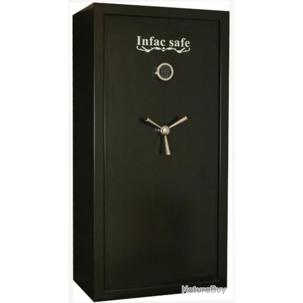 Armoire forte INFAC EXECUTIVE modulable 18 armes avec lunette !! SERRURE LECTRONIQUE !!