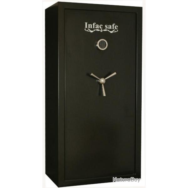 Armoire forte INFAC EXECUTIVE modulable 23 armes avec lunette !! SERRURE LECTRONIQUE !!