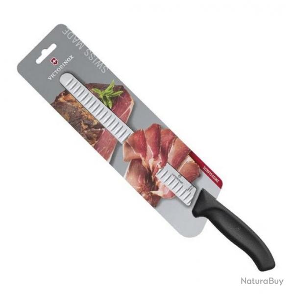 Couteau jambon alvol 25 cm (sur carte) [Victorinox]