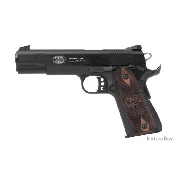 MAUSER - Pistolet 1911 22 LR semi-automatique noir - 22LR