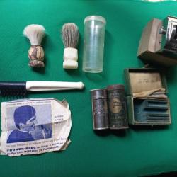 très beau lot objet de coiffeur / barbier  de 1920 à 1970