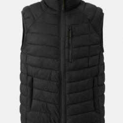 VESTE HOMME PINEWOOD NOIRE SANS MANCHE ABISKO INSULATION  52580 400