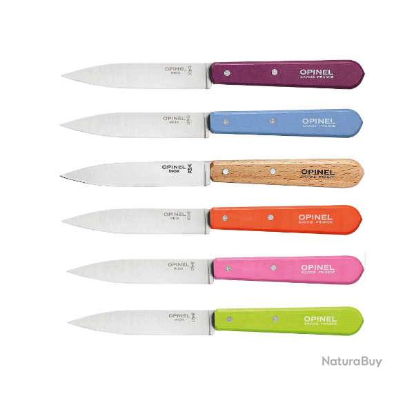 Opinel 112 Pack 6 couteaux