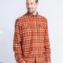 CHEMISE ORANGE CARREAUX  PINEWOOD 52550 501