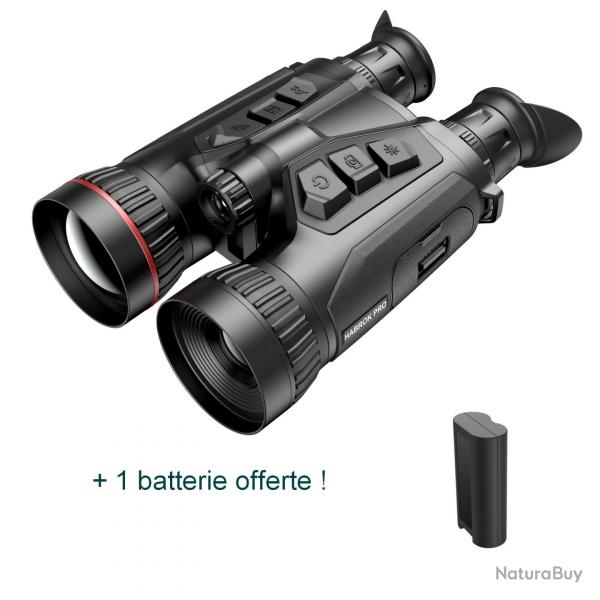 HIKMICRO HABROK PRO HX60LN - Jumelles multi-spectre avec tlmtre + 1 batterie offerte