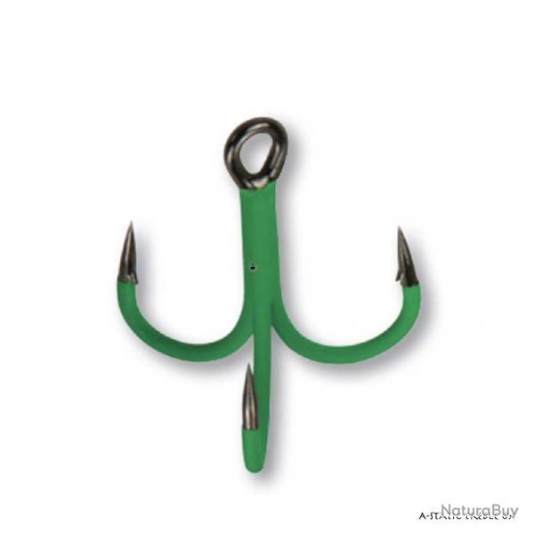 Hameon Triple Madcat A-Static Treble 6x Hooks 2/0