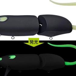 Poisson Nageur Evergreen Combat Rat 15cm 15cm 66g #643 - Mat Black