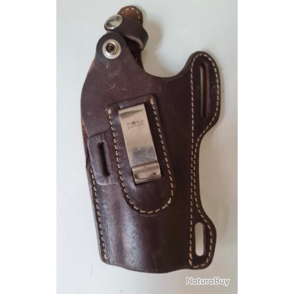 Holster marron cuir Fobus colt 1911?