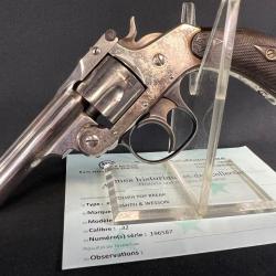 REVOLVER SMITH&WESSON DA 4eme modèle Cal32sw short