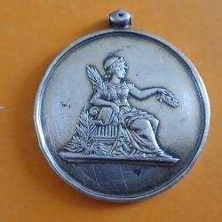 Médaille argent des Blanchisseurs et Buandiers