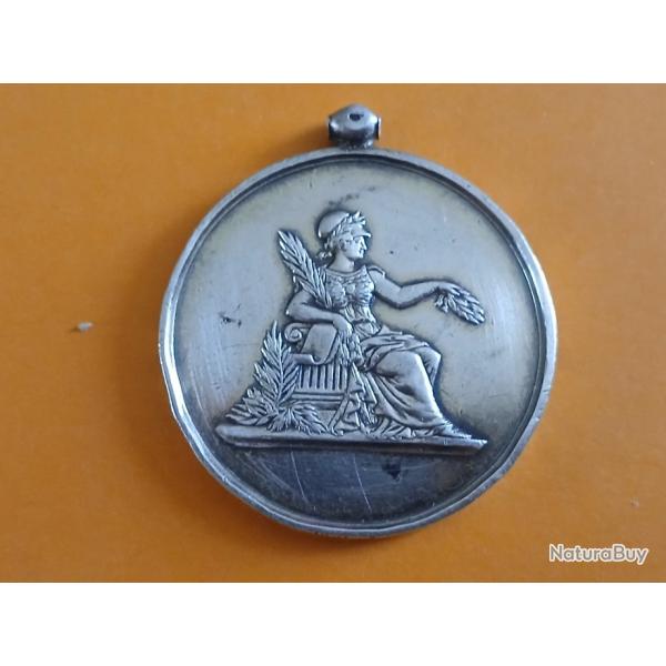 Mdaille argent des Blanchisseurs et Buandiers