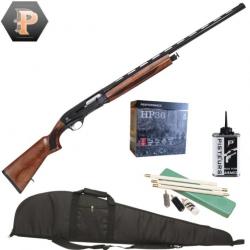 Pack chasseur ! Fusil semi automatique Ege Arms FX12 bois cal.12/76 + mun + fourreau + nettoyage