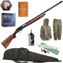 Pack chasseur ! Fusil semi automatique Ege Arms FX12 bois cal.12/76+ mun+fourreau+net+porte p+tenue