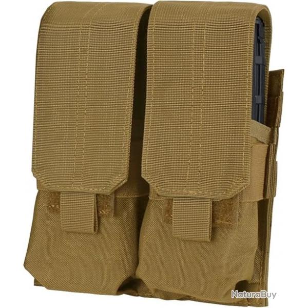 Condor Porte-chargeur double M4/M16 MOLLE coyote