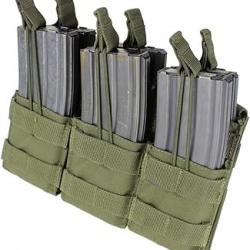 Porte-chargeur M4/M16 triple stack Olive Drab CONDOR