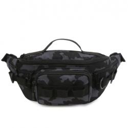 Sac Banane Militaire Multifonctionnel Système Tactique Molle Chasse Pêche Randonnée Noir Camo