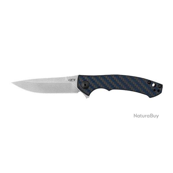 Couteau Zero Tolerance - O450 Blue Carbon Fiber