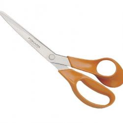 BEL1420 CISEAUX FISKARS UNIVERSELS ORANGE 21CM INOX NEUF