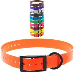 Collier pour chien CANIHUNT XTREME Polyuréthane 2.5 x 0.25 x 65 cm ORANGE