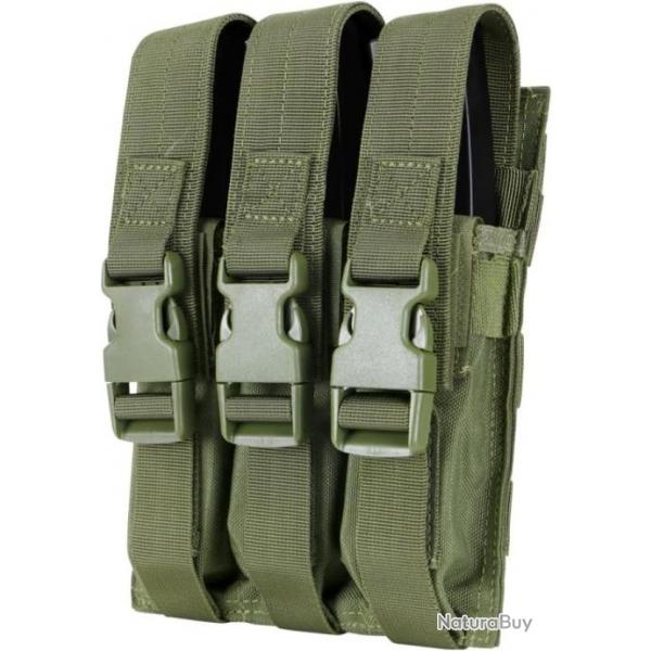 Pochette triple pour chargeur MP5 OD CONDOR