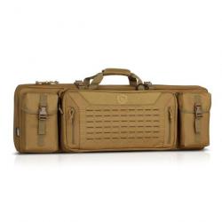 SAVIOR URBAN WARFARE 36" DOUBLE RIFLE CASE TAN