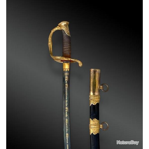 Sabre D'honneur, d'Officier De La Garde Nationale, Modle 1821, France, Monarchie De Juillet.