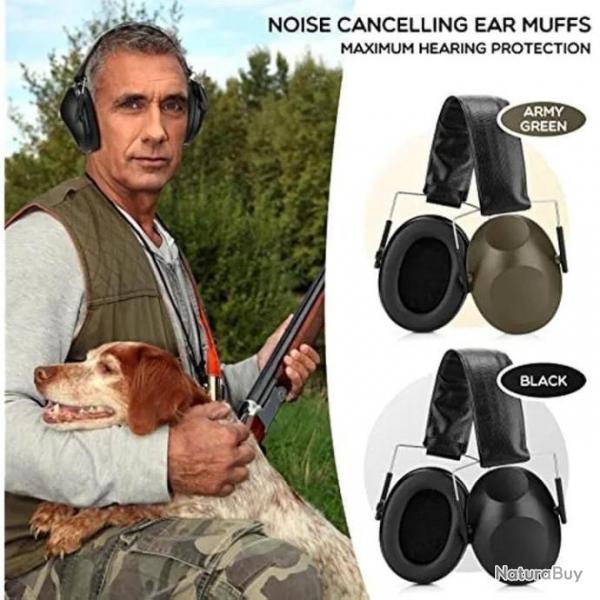 CASQUE ANTI BRUIT 1Euro sans rserve Cross Eye PASSIVE Promo A SAISIR 21 db chasse ball-Trap ect...