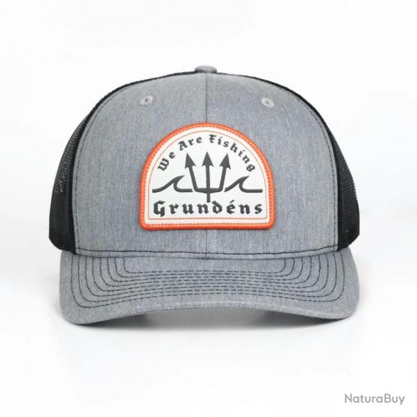 POSEIDON TRUCKER CAP - HEATHER GREY / BLACK